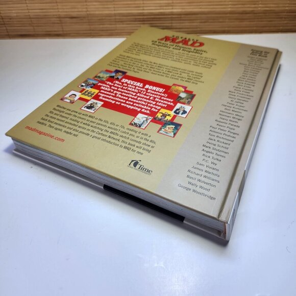 Totally MAD Magazine 60 Years of Humor 2012 HC with 12 Classic MAD Cover Prints - Picture 4 of 16